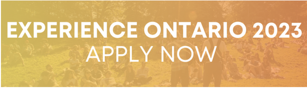 Ontario Government Launches Experience 2023 Program 