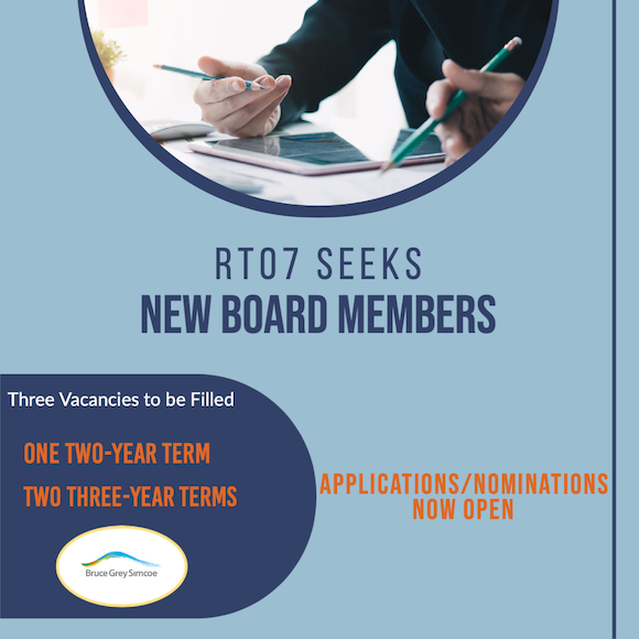 Call for Nominations and Applications For RTO7 Board of Directors 
