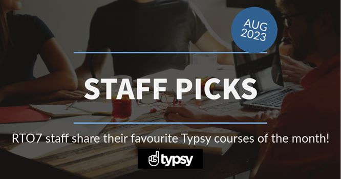 August 2023 Staff Typsy Picks of the Month 